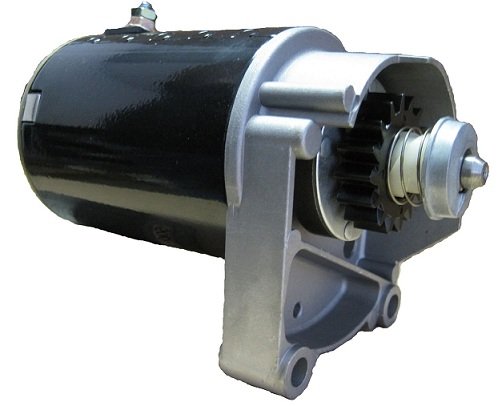 Electric Starter Motor Assembly Fits Briggs & Stratton 497596 & 394808, Magnum Oregon or 33-771, Mega Fire Stens 435-307, Rotary 26-9797, 14 H