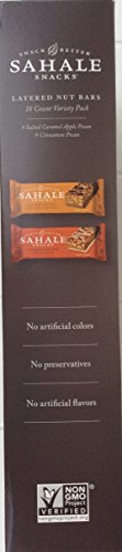 Sahale Snacks Layered Nut Bars 18 Count Variety Pack thumbnail