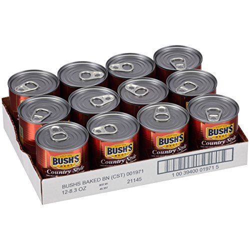 (12 Pack) Bush S Country Style Baked Beans  Canned Beans  8.3 Oz thumbnail