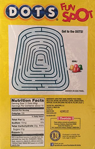 Dots Assorted Fruit Flavored Gumdrops, Super Size Box, 20.5 Oz thumbnail