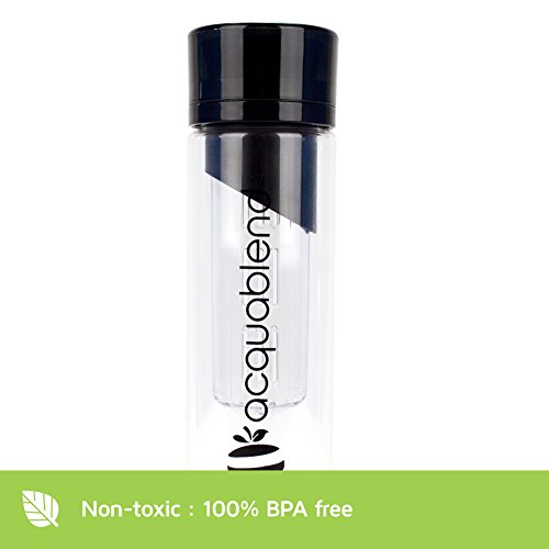 Acquablend ® Premium 24oz Twist Top Fruit Infuser Water Bottle. Create Your Own Naturally Flavored Fruit Infused Water, Juice, Iced Tea & Sparklin thumbnail