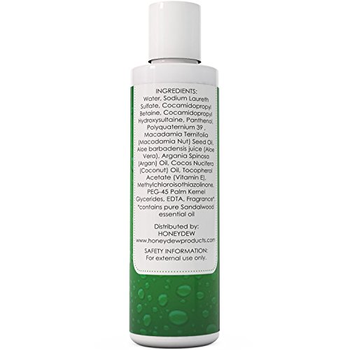 Best Natural Body Wash for Women & Men – Deep Moisturizing Body Wash Great for Dry & Sensitive Skin – Argan Oil Soap with Sandalwood Essential thumbnail