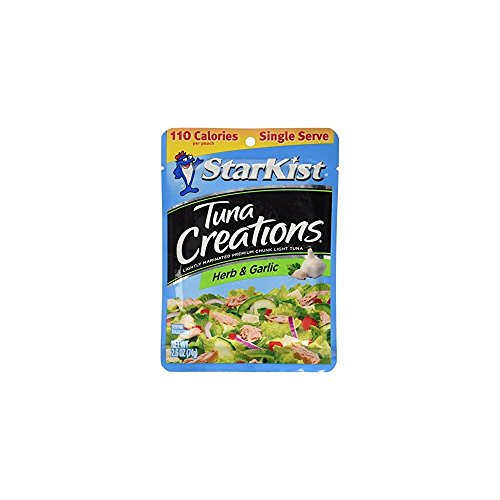 Starkist Tuna Creations, Herb & Garlic, Single Serve 2.6-Ounce Pouch (Pack of 6) Thank You All with Me to Entrust to Starworld Market Stewardship.
