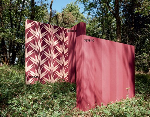 Natural Space Euro-roll - Material: Non-woven Material (roughened Structur) - Colour: Red, Wine Red - Article No. 7681-7815