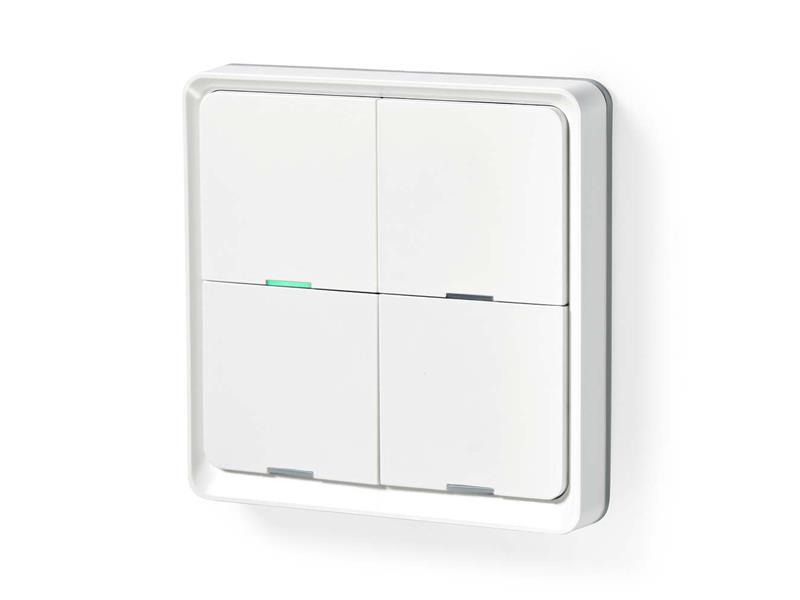 Nedis SmartLife Wall Switch | Wall Mount | Android™ / iOS | Plastic | White