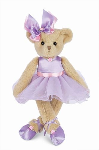 Bearington Bears Tootsie Tutu Purple Ballerina