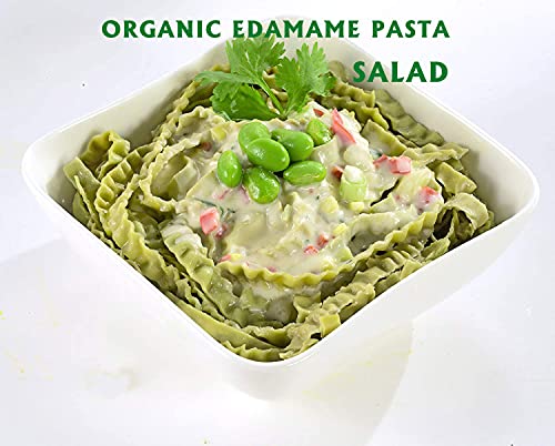Organic Edamame Fettuccine 8 Oz, Low Carb Pasta Gluten-Free High in Plant-Based Protein, Keto-Friendly, Organic, Kosher, BRC, Non-GMO, Vegan thumbnail
