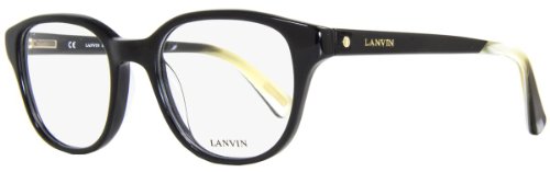 Lanvin Eyeglasses VLN520M 0700 Size:49 Shiny Black/Ivory 520