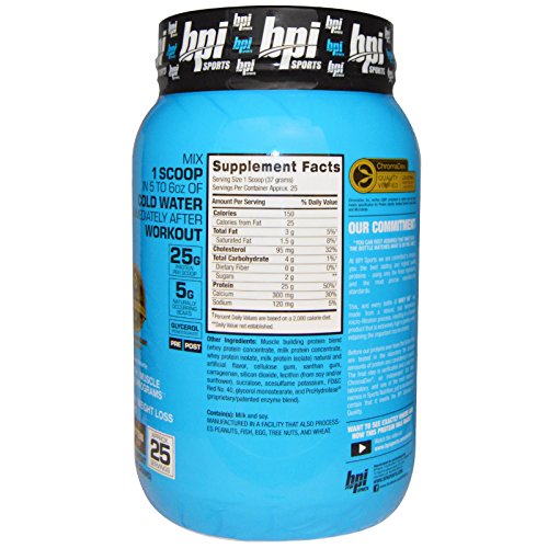 BPI Sports, Whey HD, Ultra Premium Whey Protein Powder, Strawberry Cake, 2.0 Lbs (907 G), Vitaminder, Power Shaker Bottle, 20 Oz Bottle