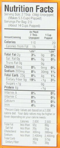 JOLLY TIME Healthy Pop Crispy White Microwave Popcorn Bags  3 Oz.  3 Ct. Gluten-Free  Non-GMO thumbnail