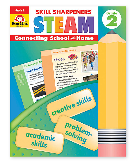 Skill Sharpeners: Steam Grade 2 Workbook