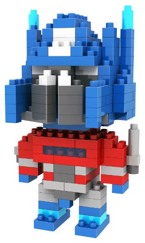 LOZ Li Chi Creative Diamond Particles Assembled Lego Bricks Character Doll Series Optimus 9335