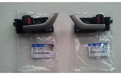 Hyundai Motors OEM 826102C500 826202C500 823722C020 823822C020 Inside Door Handle Catch + Grip 4-pc Set for 01 02 03 04 05 06 07 08 09 Hyundai Tiburon thumbnail