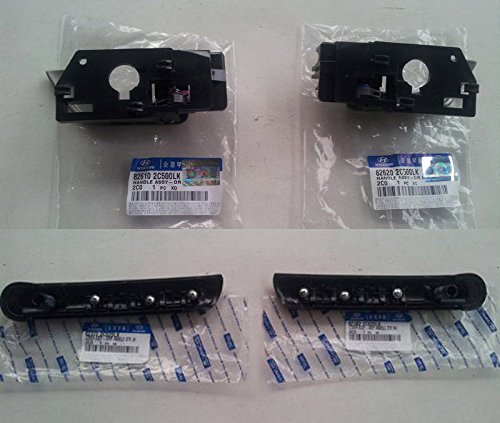Hyundai Motors OEM 826102C500 826202C500 823722C020 823822C020 Inside Door Handle Catch + Grip 4-pc Set for 01 02 03 04 05 06 07 08 09 Hyundai Tiburon thumbnail