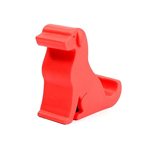 YOUNGFLY Universal Cute Small Dog Cellphone Stand Holder Bracket Red