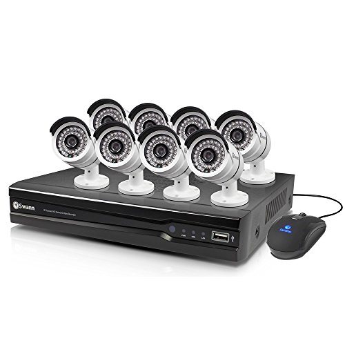 Swann NVR8-7082 8 Channel Security System + 8 NHD-806 Cameras