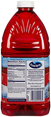 Ocean Spray® Original Cranberry Juice Cocktail 2-96 Fl. Oz. Bottles thumbnail