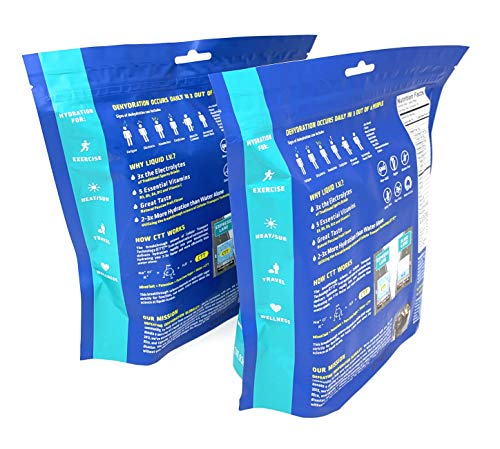 Liquid I.V. Hydration Multiplier, Electrolyte Powder, Easy Open Packets, Supplement Drink Mix (Passion Fruit, 60 Count) thumbnail