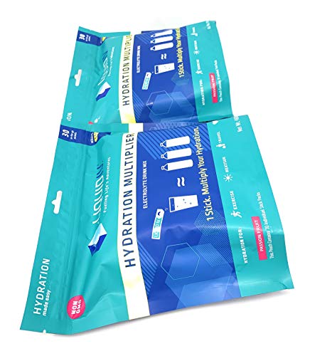 Liquid I.V. Hydration Multiplier, Electrolyte Powder, Easy Open Packets, Supplement Drink Mix (Passion Fruit, 60 Count) thumbnail