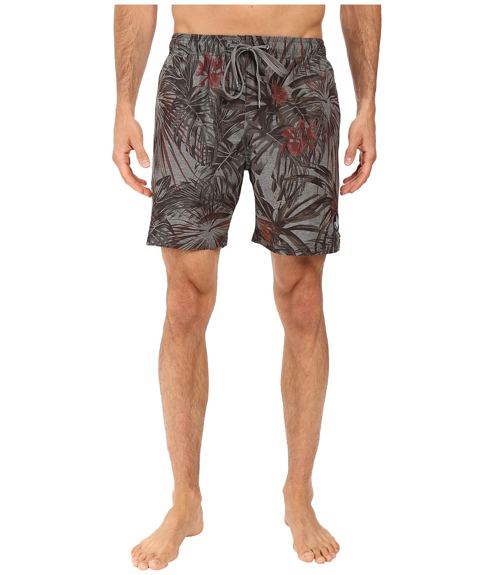 Body Glove - Gracias Volleys (Charcoal Heather) Men's Swimwear