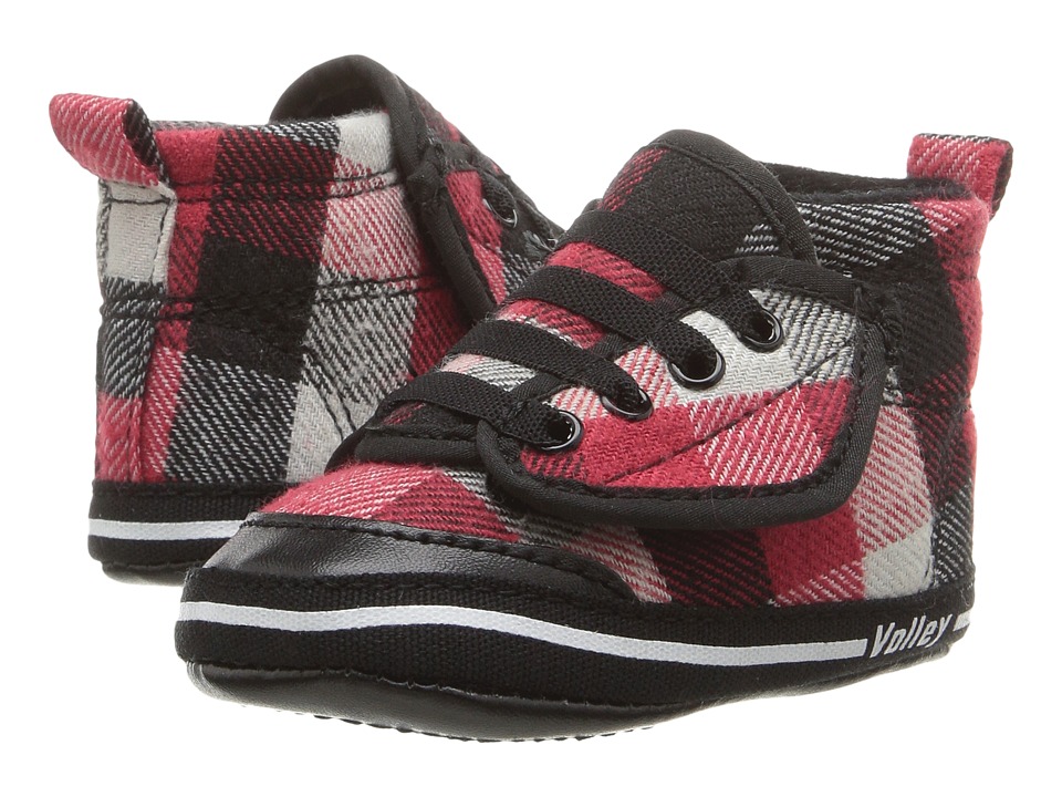 Volley Australia - My First Volley (Infant/Toddler) (Red Plaid) Men's Shoes