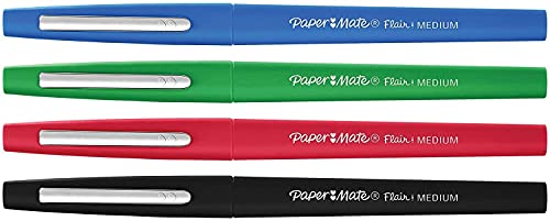 Paper Mate Flair Felt Tip Pens  Medium Point (0.7mm)  Business Colors  8 Count thumbnail