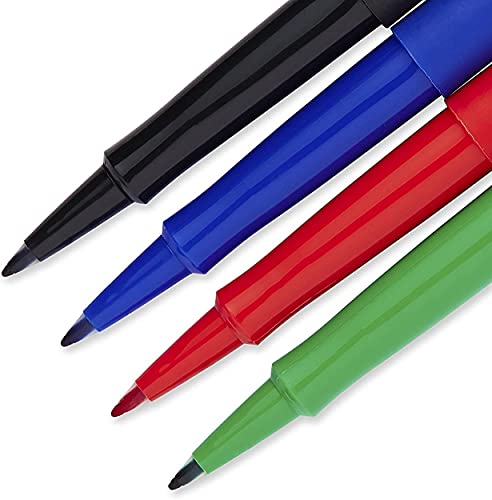 Paper Mate Flair Felt Tip Pens  Medium Point (0.7mm)  Business Colors  8 Count thumbnail
