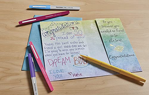 Paper Mate Flair Felt Tip Pens  Medium Point (0.7mm)  Business Colors  8 Count thumbnail