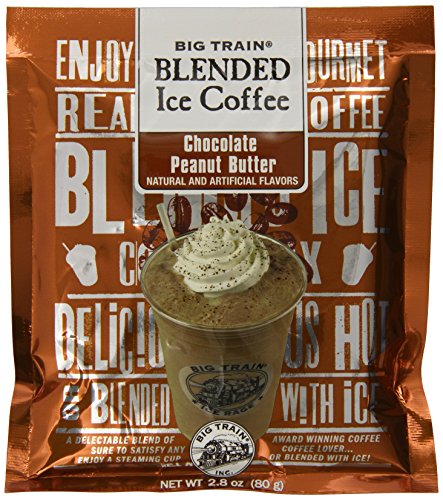 Big Train Blended Ice Coffee, Chocolate Peanut Butter, 2.8-Ounce Bags (Pack of 25) thumbnail