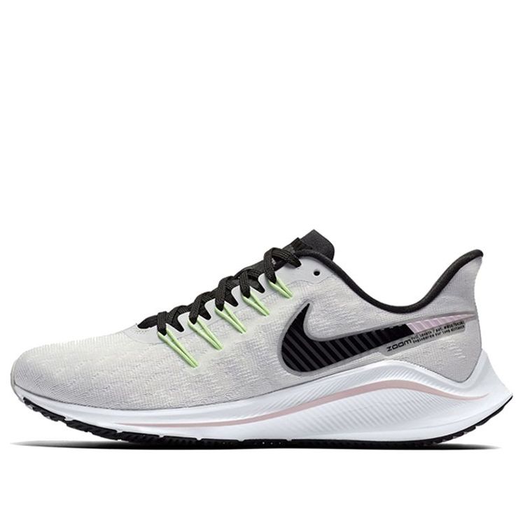 Nike WMNS Air Zoom Vomero 14 'Vast Grey' Womens Vast Grey/Black Marathon Running Shoes AH7858-002 (Size: US 5)
