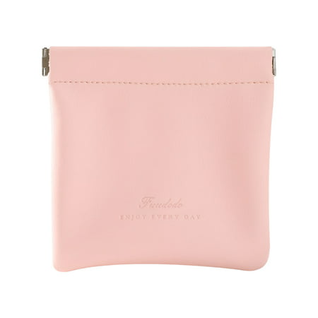 U#3439，Pocket Cosmetic Bag Cosmetic Bag Bag Automatic Closing Storage Small Bag Coin Purse Lipstick Data Cable Storage Bag，P#