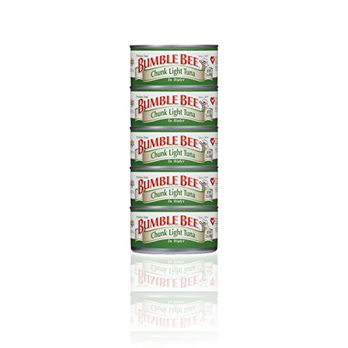 Bumble Bee Chunk Light Tuna in Water - 5oz Each (pack of 5)