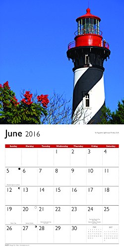 Lighthouses of the World 2016 Square 12X12 Wyman thumbnail