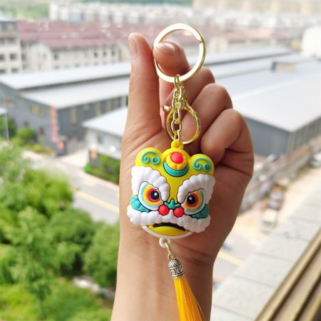 Y#6229，Head Keychain Wake Keychain Car Bag Trendy Ornaments，U#6229 FO3
