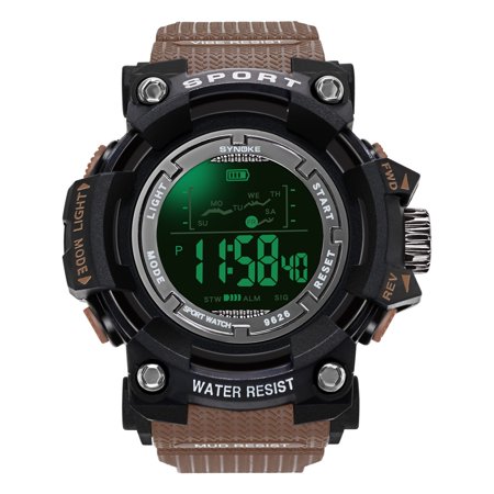 U#3619，New Sports Multifunctional Waterproof Luminous Watch Men S Digital Watch，P#3619 BB1