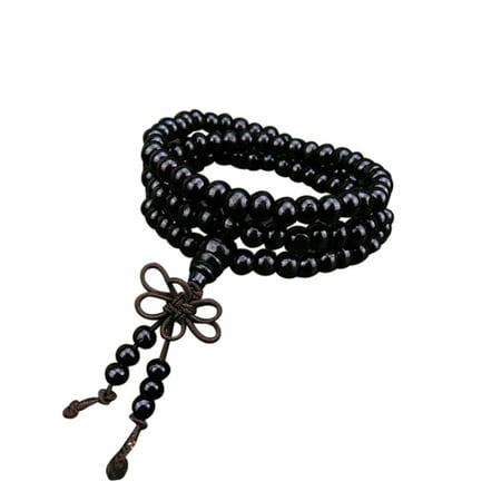 R#3119，6Mm Natural Sandalwood 108 Wooden Prayer Beads Bead Bracelet Jewelry ，P#3119 FT8