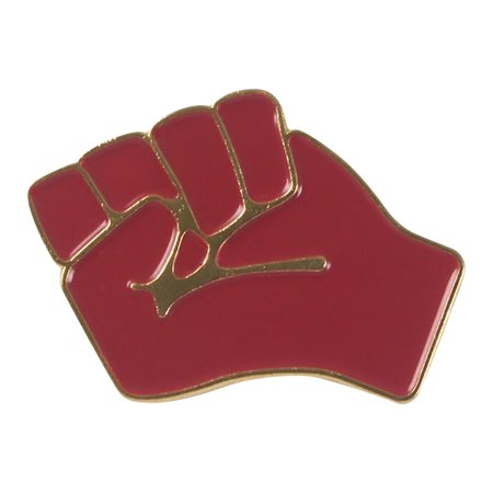 R#4397，Cartoon Oil Drop Gesture Unity Fist Brooch Alloy Badge Jewelry Gift Last，P#4397 NB3
