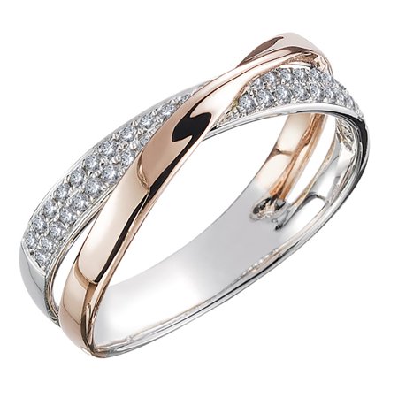 R#6678，Multi-Line Winding Ring Trendy Ring Popular Jewelry Copper Ring Size 6-10，P#6678 WS4