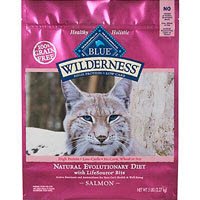 Blue Buffalo Wilderness Salmon Formula Dry Cat Food -Salmon-11 Lb