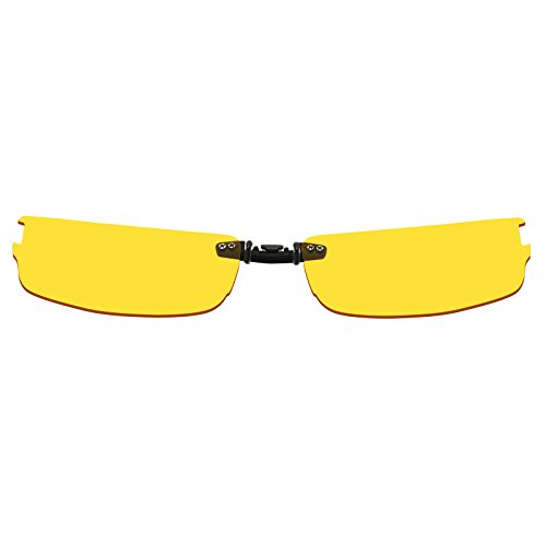 Custom Polarized Clip on Sunglasses for Oakley HALFSHOCK OX3119 55x19 3119 (Yellow) thumbnail