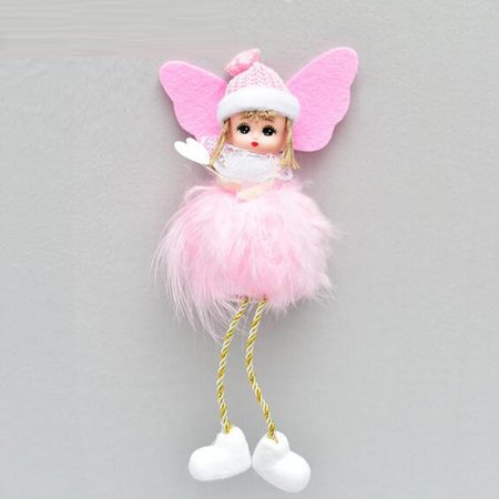 Christmas Plush Angel Charm Child Cute Doll Gift Christmas Tree Pendant - 2022 New Toys Christmas Plush Angel A812#6249