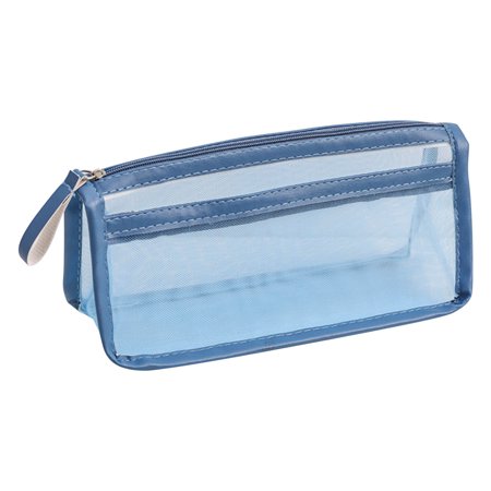 Mesh Pencil Bag Storage Pencil Bag Zipper Stationery Creative Storage Bag Uscallm 7-19-#6858 2022
