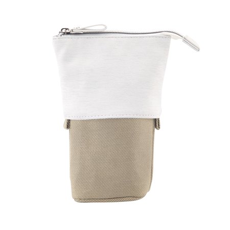 Creative Retractable Pencil Case Stationery Storage Bag Cute Pen Holder Bags - Uscallm 2022 Brown H#7681-a-H#7681