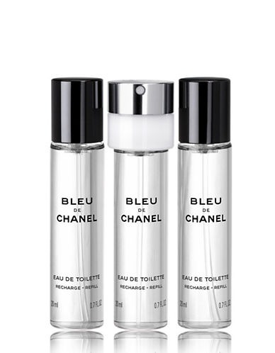 Chanel Bleu De Eau Toilette Twist & Spray 3x20ml Refill