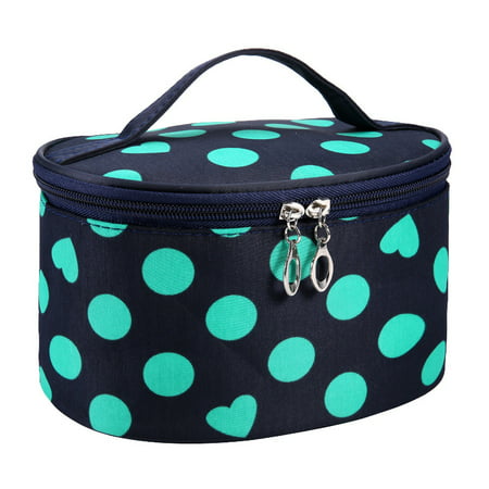 U#2554，Dot Series Portable Cosmetic Bag Gn，P#2554 LB0