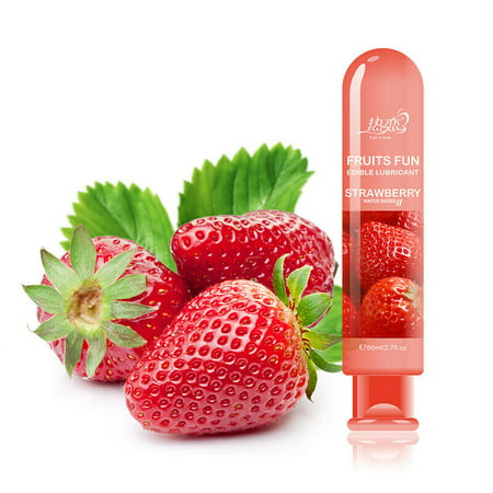 Fruit Flavored Water Based Personal Edible Gel Lubricant Adult Oral Fun Sex Lube