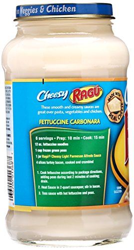 Ragu Parmesan Alfredo Sauce 16 Oz, Pack of 1