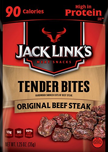 Jack Link's Premium Cuts Beef Steak Tender Bites, Original, 1.25 Ounce (Pack of 10) thumbnail