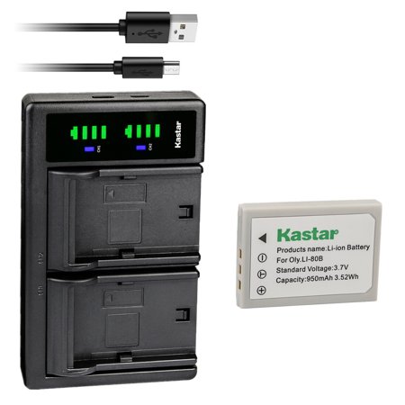 Kastar 1-Pack Battery and LTD2 USB Charger Replacement for PREMIER DM-6331  DM-5331  DS-4330  DS-4331  DS-4341  DS-4346  DS-5080  DS-5330  DS-5341  DS