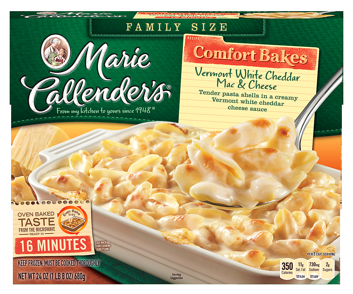 Marie Callender's, Vermont White Cheddar Mac & Cheese